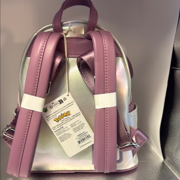 Disney Loungefly Pokeman Iridescent Backpack with Mewtwo Design​ main image 3
